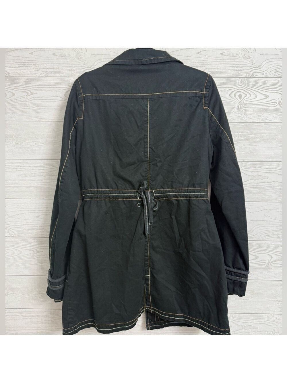 22 Women’s Navy Blue Rain Utility Jacket. Size M - Picture 2 of 7